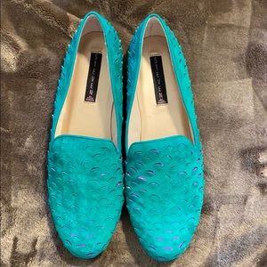 Steven by Steve Madden Mombi Green Flat  SZ 9.5